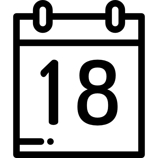 Monthly calendar
